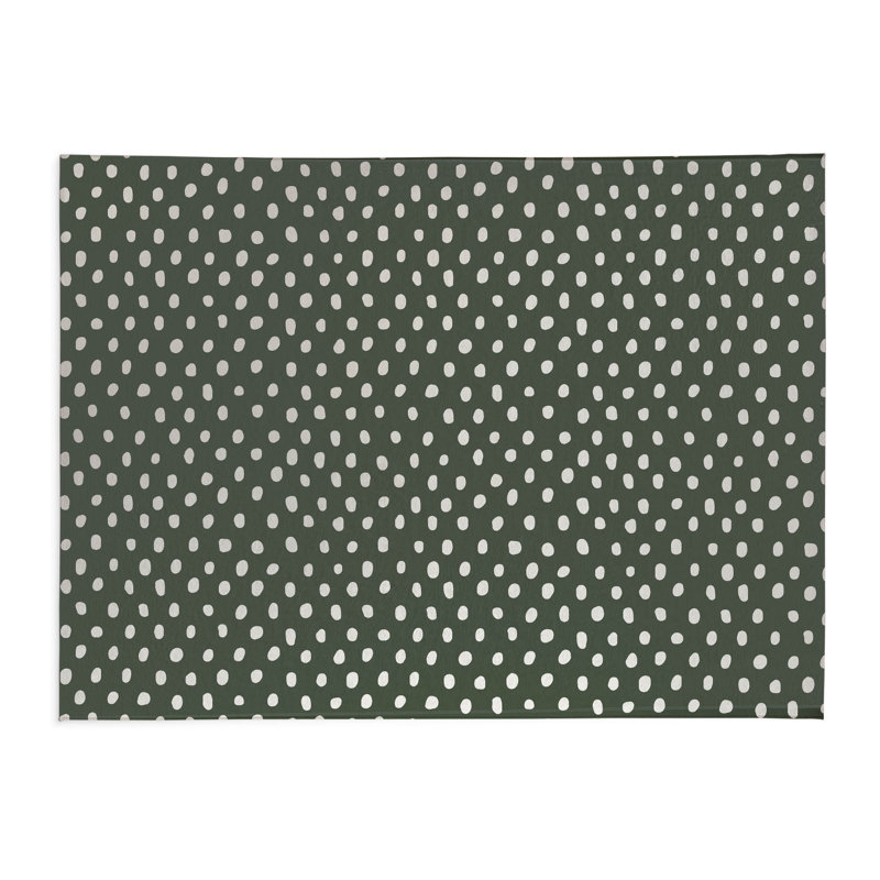 Paillasson Dot Lyfe, L 48 po x L 72 po, Vert