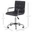 Chaise de travail en similicuir Galeana-1806337351