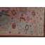 Pink Geometric Oushak Indian Area Rug 8x10