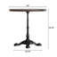 Plateau de table rond 30 po en bois massif avec base bistro 22,75 po x 22,75 po-1757954044