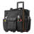 Rolling Tool Bag 25 Pockets Heavy Duty Roller Tool Bag Telescoping Handle