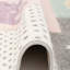 Mccrady Machine Woven Blue/Pink/Grey Rug-1055713699
