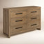 Modica 60" Pine Double Dresser