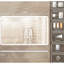 Miroir rectangulaire à DEL pour meuble-lavabo - brouillard, réglages personnalisables et cadre élégant éclairé avec brouillard-41815306