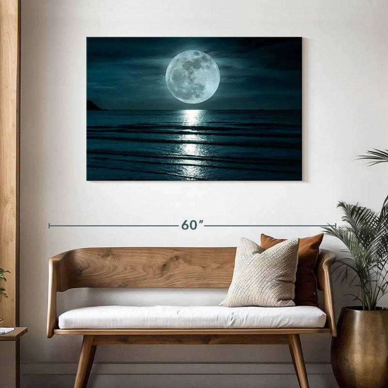 Oberle Big Moon, 30" H x 45" W