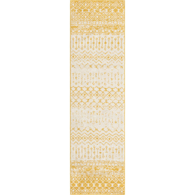 Tapis en polypropylène tissé à la machine Briehn, Tapis de couloir 2 pi 7 po x 10 pi