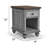 Dunellen End Table with Storage