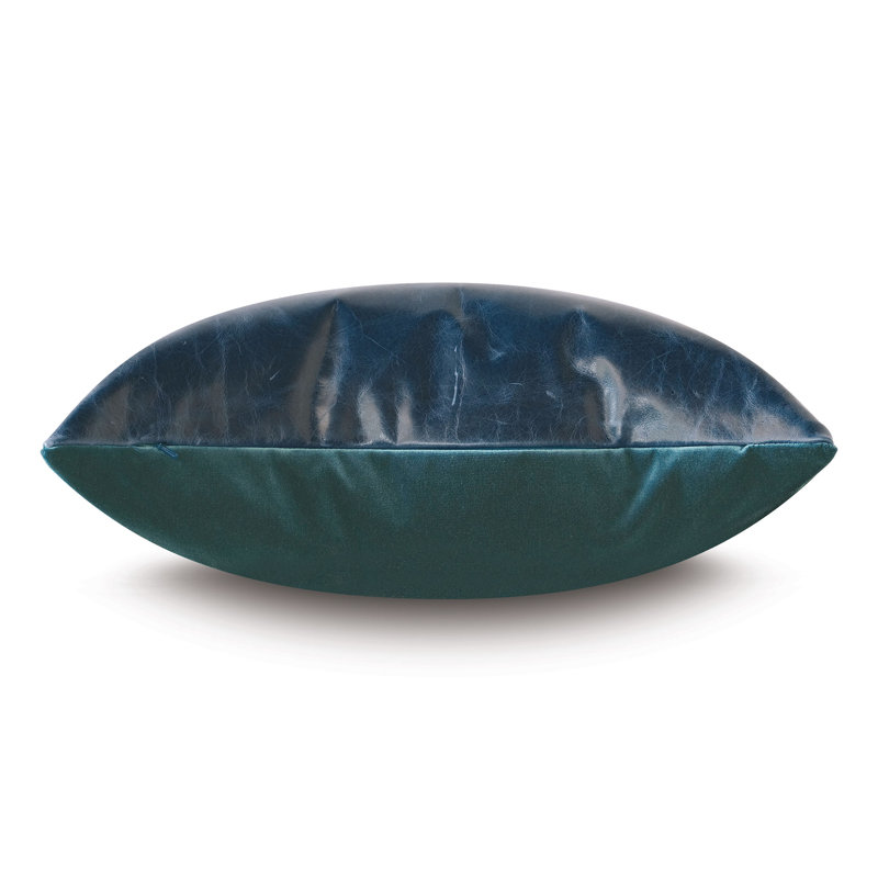 Tudor Square Pillow Cover & Insert, Blue