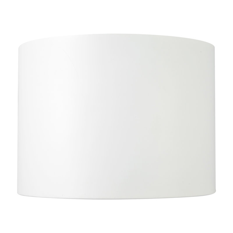 Uma 15-in Black dimmable LED Semi-Flush Mount, White