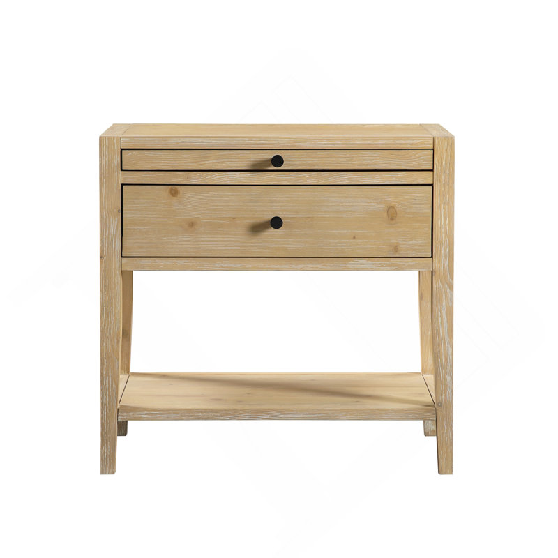 Sunveil 1-Drawer Nightstand - Natural, Natural