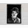 Charlie Chaplin Portrait - Single Picture Frame Print