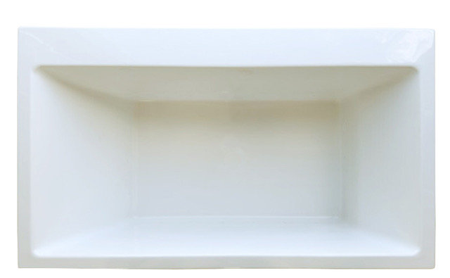 Reward 72'' L Freestanding Soaking Bathtub