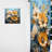 Walstrand Azure Fields Sunflowers III - Traditional Curtain - Velvet Room Darkening - 1 panel-765013732