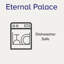Ensemble de 4 grandes assiettes 10,5 po Noritake Eernal Palace-72855254