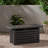 Rectangular Iron Fire Pit With 30,000BTU Output And Integrated Tank Cover For Efficient Outdoor Heating.