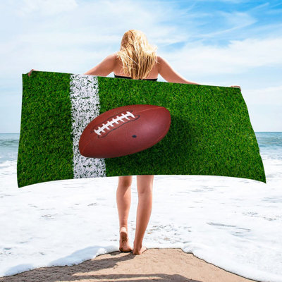 Microfiber Beach Towel Super Colorful Bath Towel Sandproof Beach Blanket Multi-Purpose Towel For Travel Swimming Pool 30x60 Inch