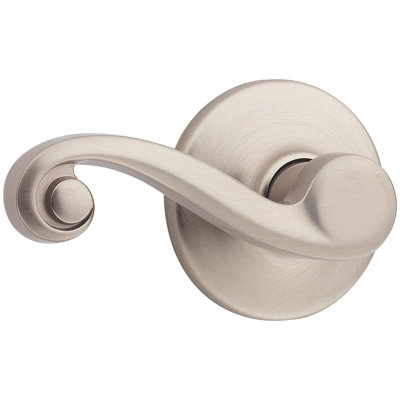Lido Passage Door Lever with Round Rosette