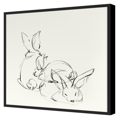 Bunny Group 2 Print by Katie Todaro