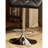 Glasgow Contemporary Tufted Adjustable Height Hidraulic Bar Stools, Set Of 2, Black-218035104