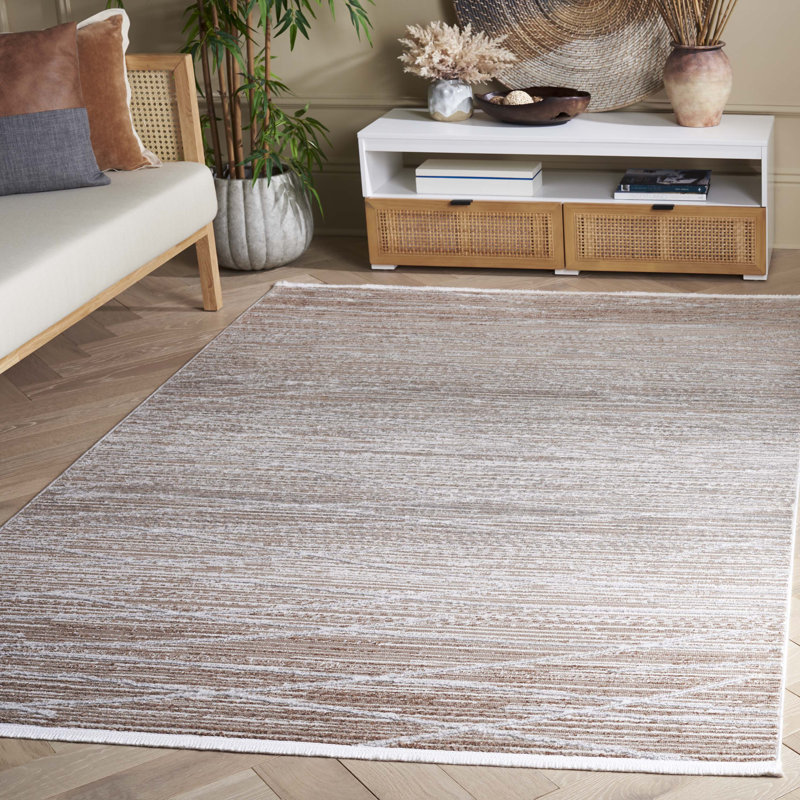 Tapis abstrait Candelario Performance, Rectangle 5 pi 3 po x 7 pi 6 po