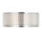 17in Flush Mount Ceiling Light Fixture – 3-Light, Satin Nickel, Modern Minimalist Design, Close-to-Ceiling Lighting for Hallway, Bedroom, Kitchen-1400853444