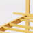 Gerrita Solid Bamboo and Metal Platform Bed with Integrated Headboard-651781913-670962500
