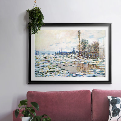 " Break Up Of Ice " by Claude Monet