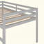 Lit mezzanine avec glissade, conception multifonctionnelle-888377085