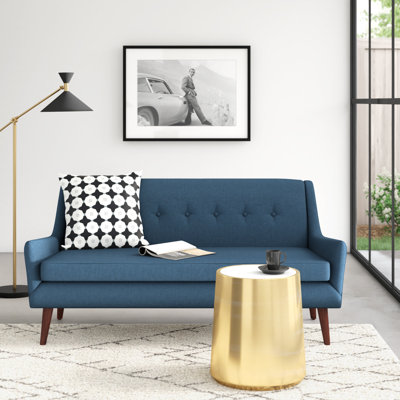 Angela Love Seat, Button Tufting