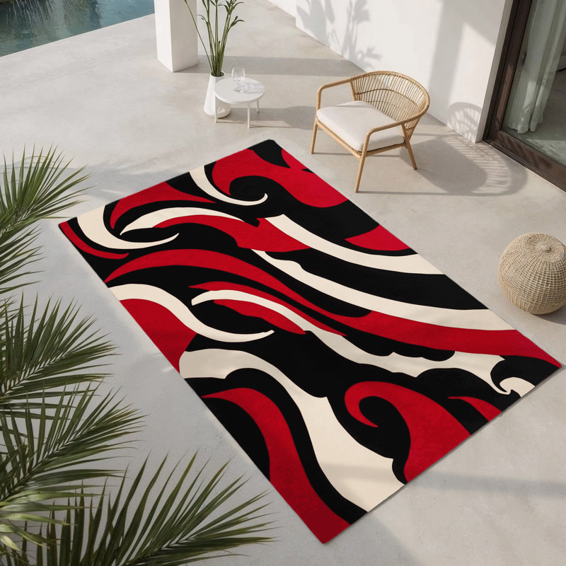Zenith Pulse Indoor And Outdoor Area Rug, Rectangle 2' x 3'