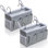 Bedside Caddy Storage Organizer - 2Pcs Hanging Bag Holder With P...