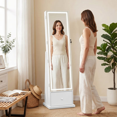 15.4 " W Jewelry Armoire