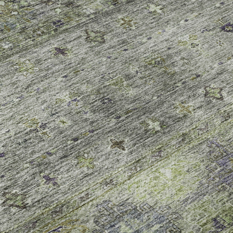 Premium Machine Washable Dominick AMF1220 Global Rug, Rectangle 1 pi 8 po x 2 pi 6 po