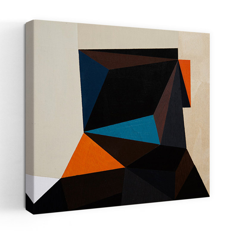 Art contemporain contemporain abstrait, H 32 po x l 32 po