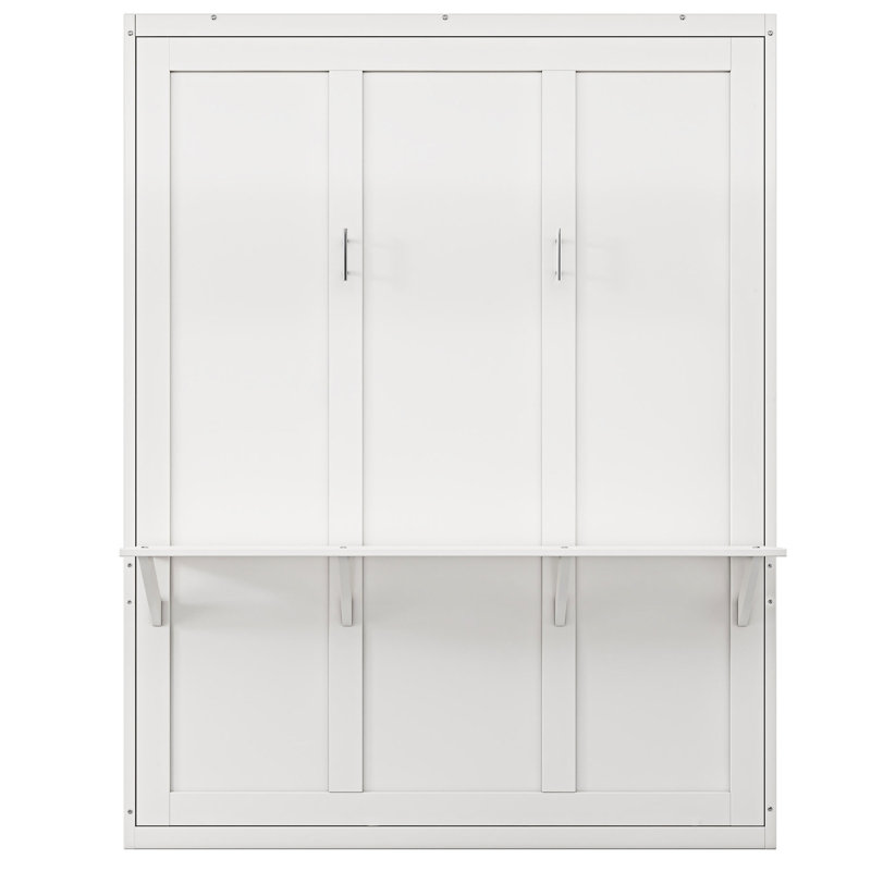 Murphy Bed Folding Wall Bed, Queen