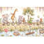 Papier peint nature fantaisiste Playful Animals-1218344085-1218344084