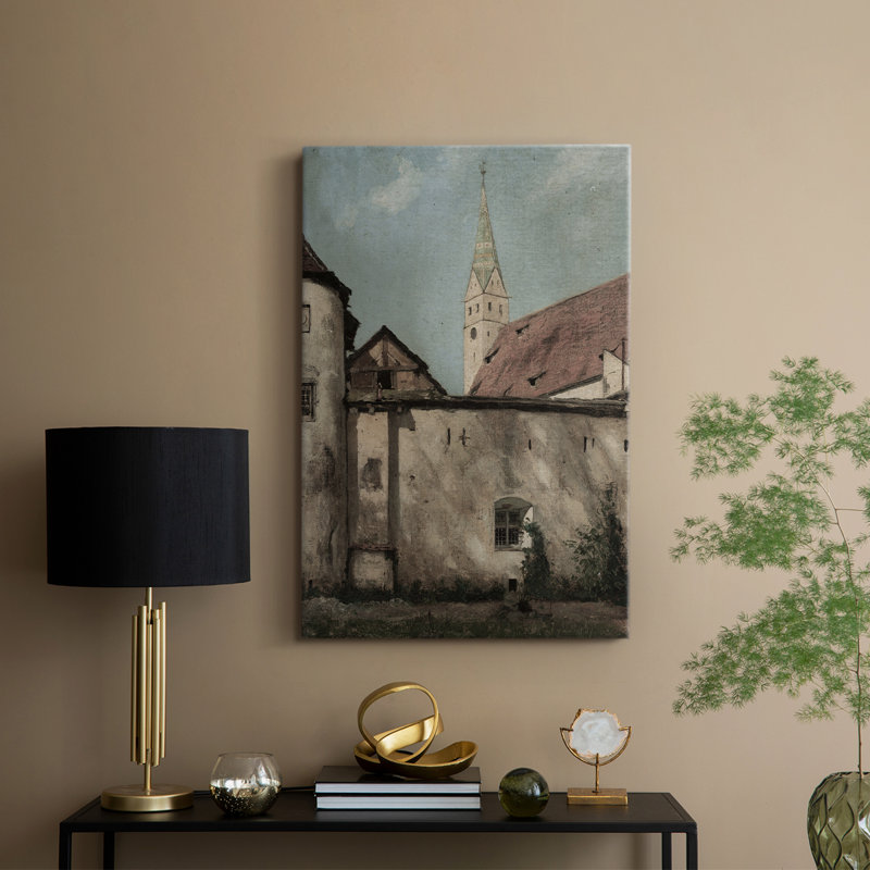 Paysage rétro CXC III - galerie Cavas, H 36 po x l 24 po
