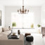 Pelchat 6 - Light Candle Style Chandelier-523442806