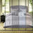 Elegant Grey Bedding Sets Poly Jacquard Design For Home