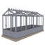 Holkham 16 ft x 6 ft Greenhouse-109026357
