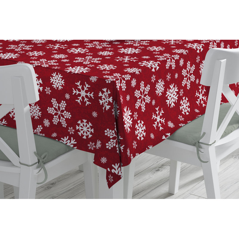 Nappe Alvaro, Rond 60 po, Rouge