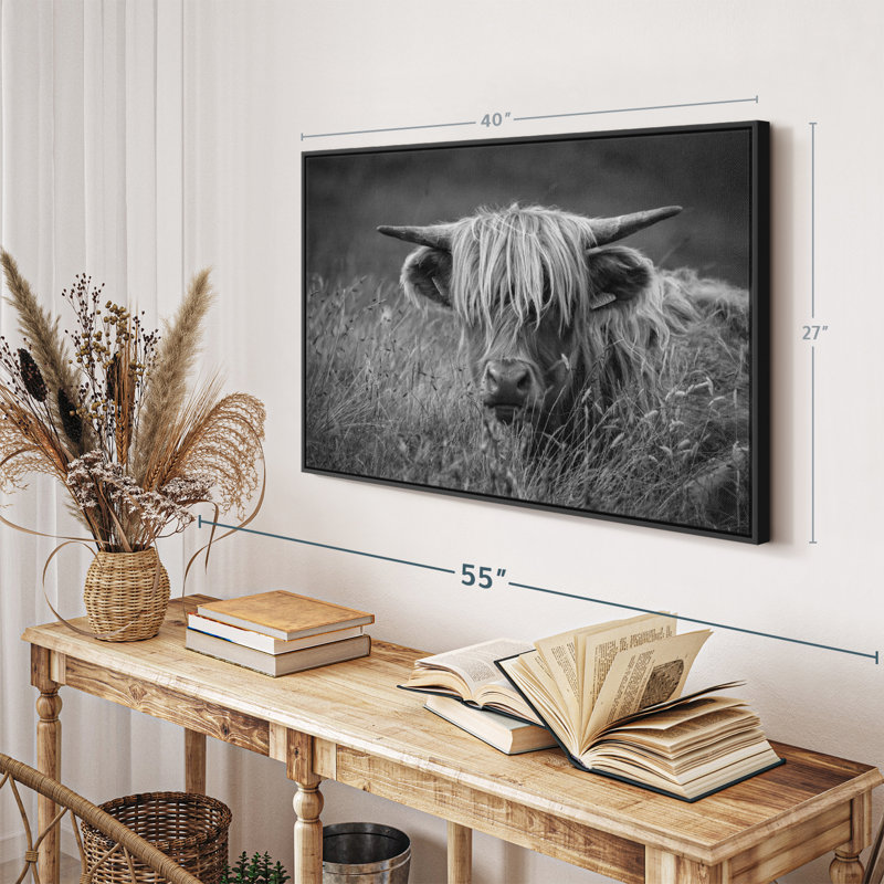 Impression sur toile Isle of Skye Highland, H 40 po x l 27 po