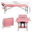 Table de massage pliante portative 24 po à hauteur réglable-128866250