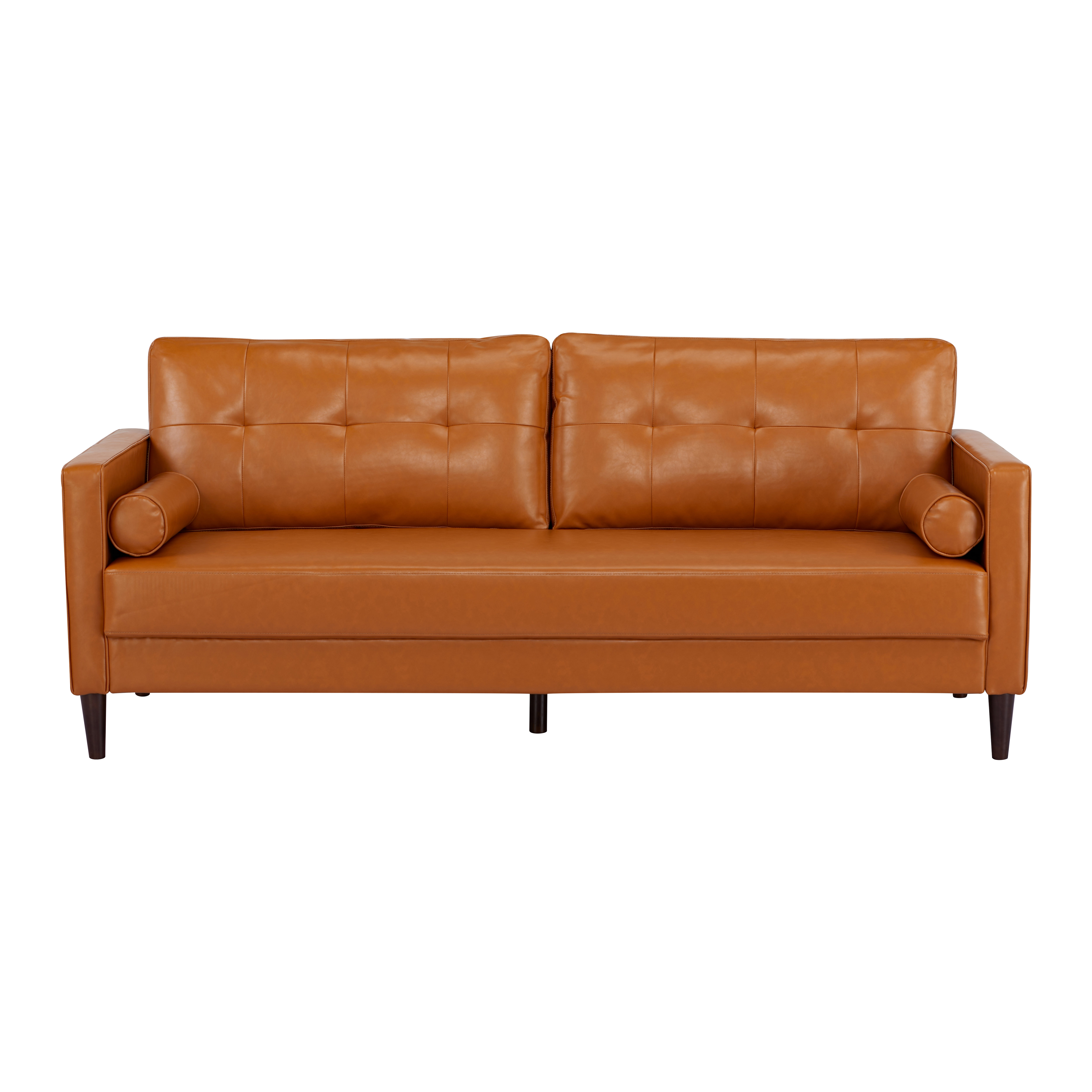 Wade Logan Artdeco Home Blige 3-seater Faux Leather Sofa - Wayfair Canada