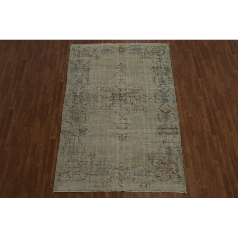 Tapis oriental rétro 6 x 8
