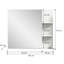 Machla Wall Mounted Vanity & Dresser Mirror