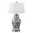 Deziree 29.5" Blue/White Table Lamp-8004166