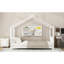 Lit plateforme simple en métal-843907604