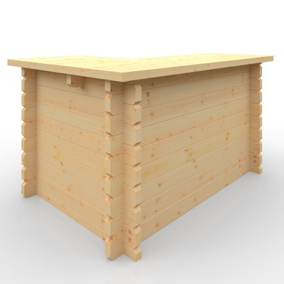 175cm Solid Wood Bar