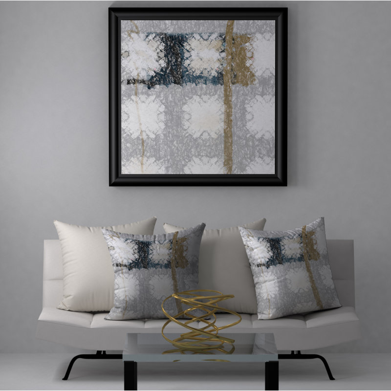 Housse de coussin carrée/insert, 18 po x 18 po